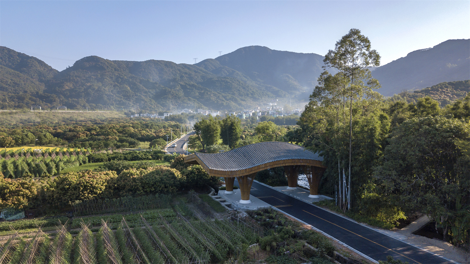 廣州南平靜修小鎮(zhèn)景觀設計 | 山水比德