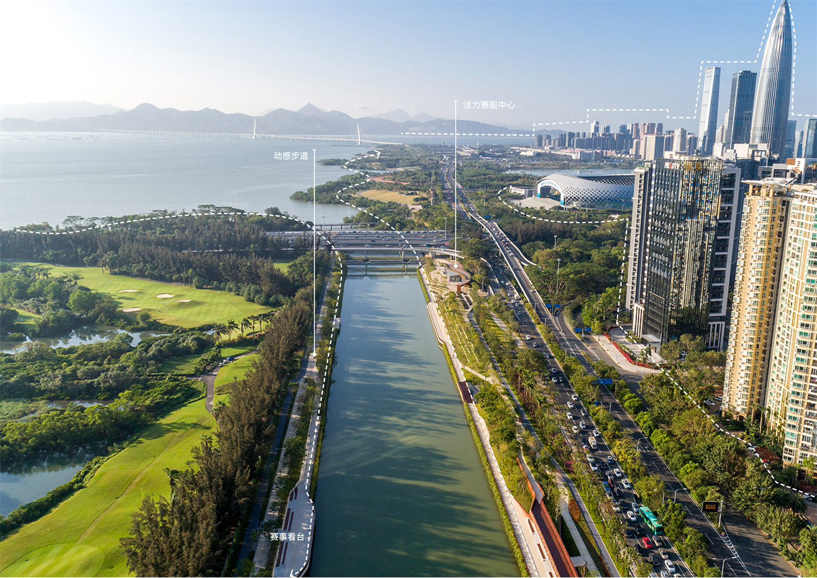 《中國景觀實踐》收錄作品：大沙河生態(tài)長廊景觀工程 | 深圳園林股份有限公司 + AECOM