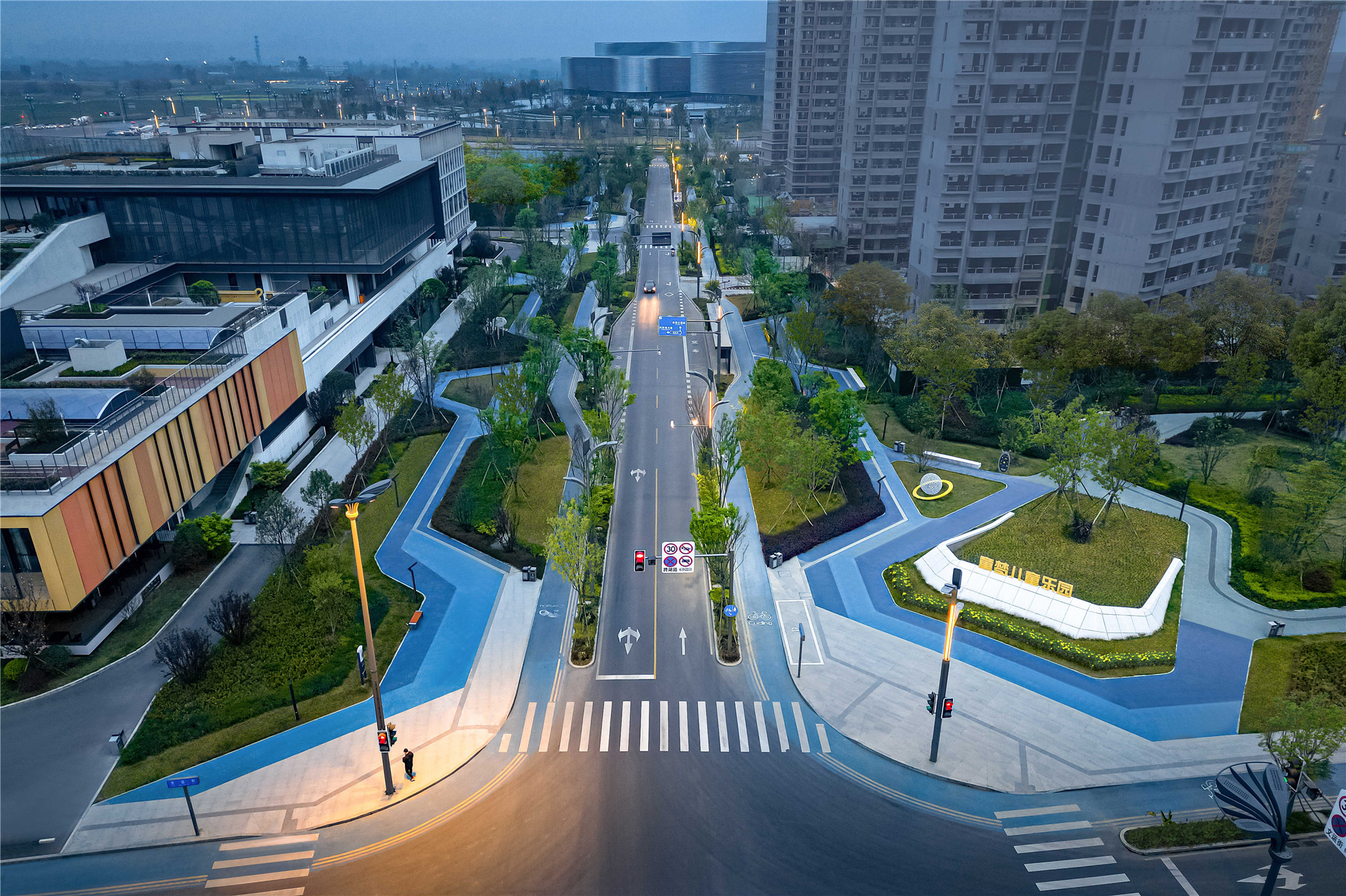 成都未來之城公園街道一體化景觀設(shè)計(jì) | 基準(zhǔn)方中