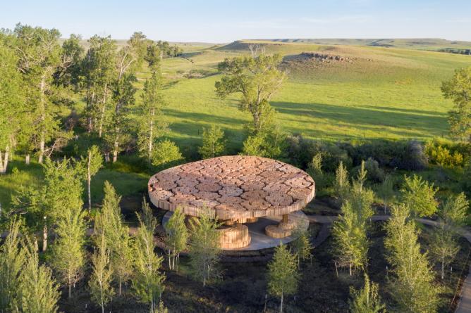 美國(guó)Tippet Rise 藝術(shù)中心展亭設(shè)計(jì) | Kéré Architecture