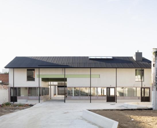 比利時最老DIY商店改造公園建筑景觀設(shè)計 | murmuur architecten+Carton123 architecten+AE-architecten