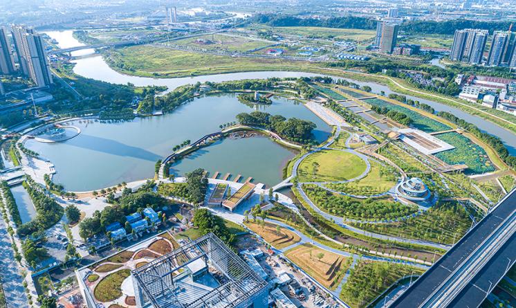 廣東佛山文翰湖公園一、二期景觀設計 | 法國AAUPC建筑規(guī)劃事務所