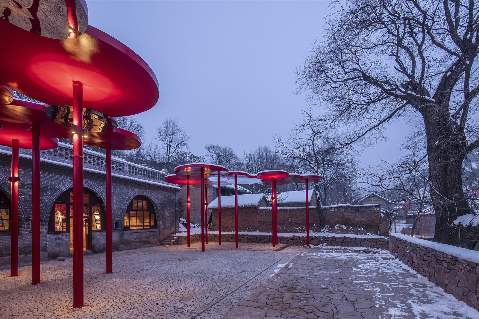 夜晚的場(chǎng)地 Site in night.jpg