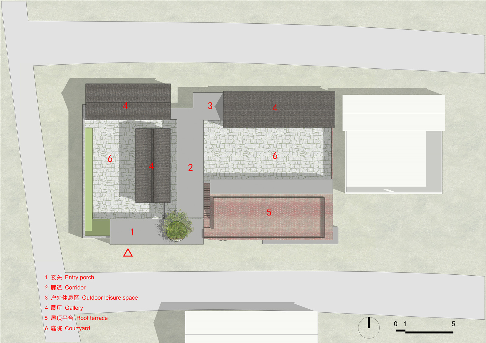 豫北民居展廳總平面圖 site plan of the Northern Henan dwellings gallery.jpg