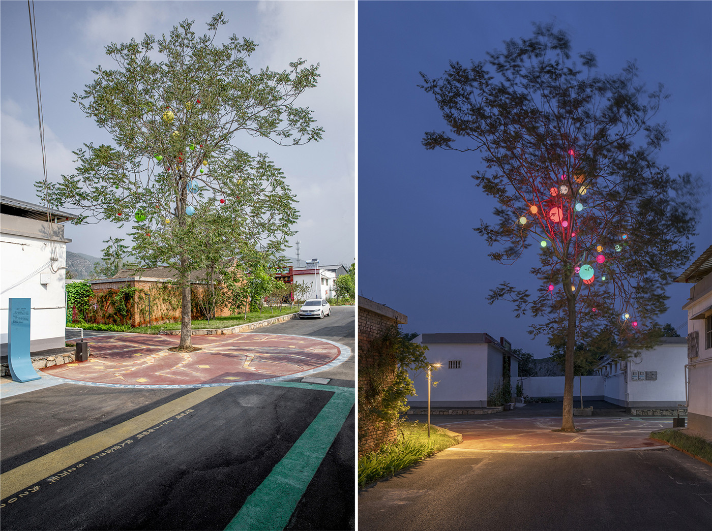 44_椿暖花開裝置是主街景觀的起點(diǎn) Cedrela Blossoms installation is the starting point of the main street landscape_副本.jpg