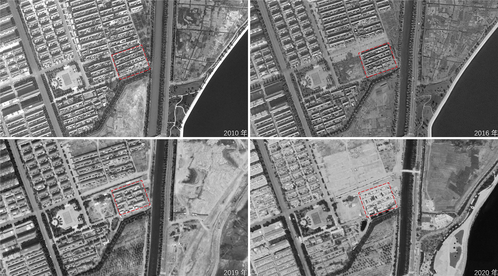 10 years of changes in the texture of Fanjia Village  ?Google Earth+ Coen Drawing.jpg